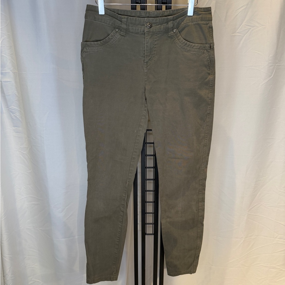 Kuhl Olive Women's Straight‎ Leg Pants